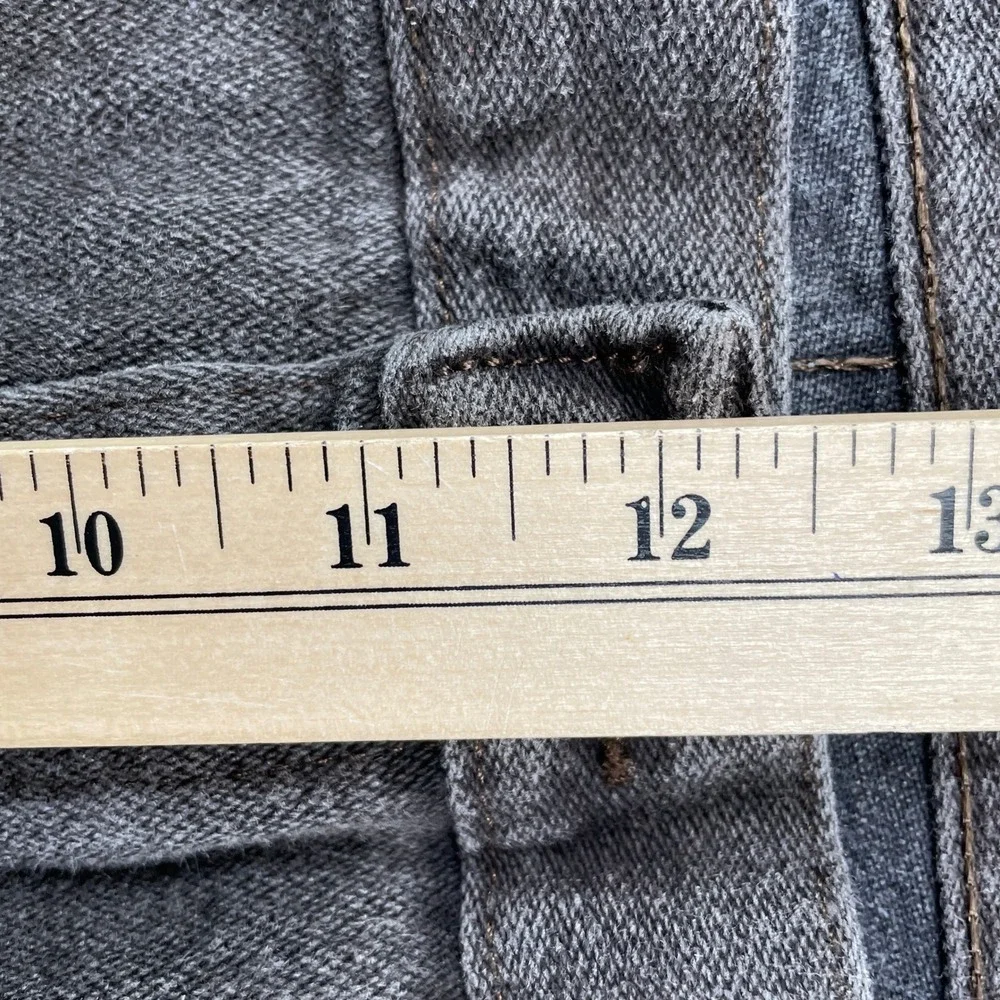 Wrangler Jeans Mens 36x32 Black 13MWZKL Cowboy Cut Straight Leg Western Cotton